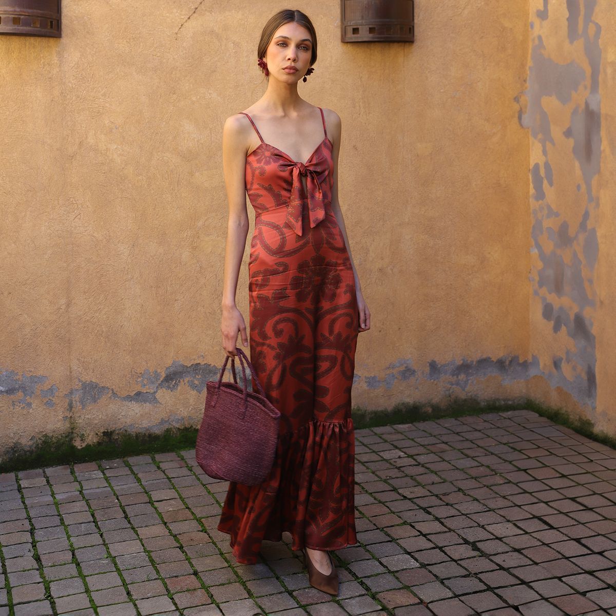 MARINA MIA - Vestido Maxi Mujer Marina Mia