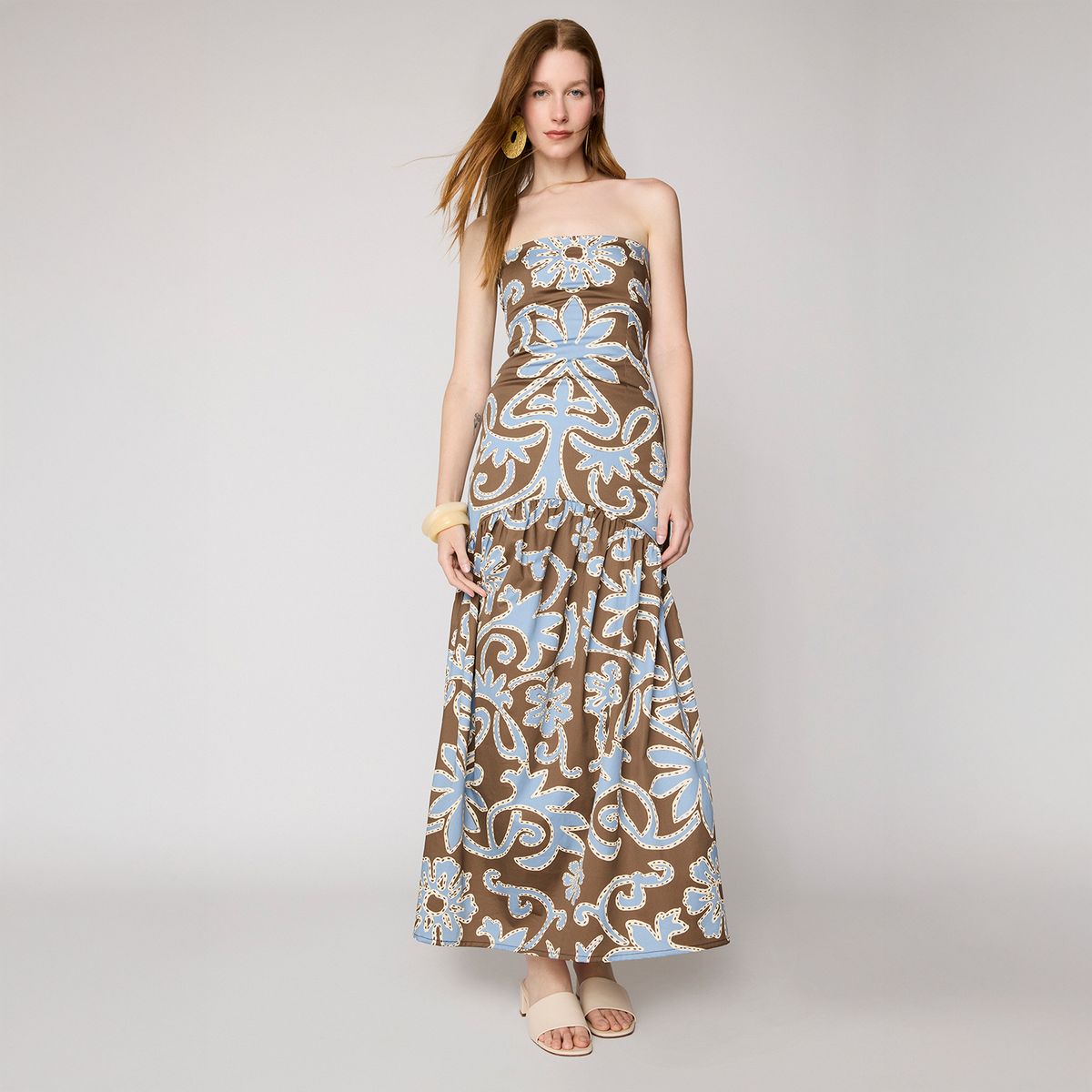 MARINA MIA - Vestido Largo Mujer Marina Mia