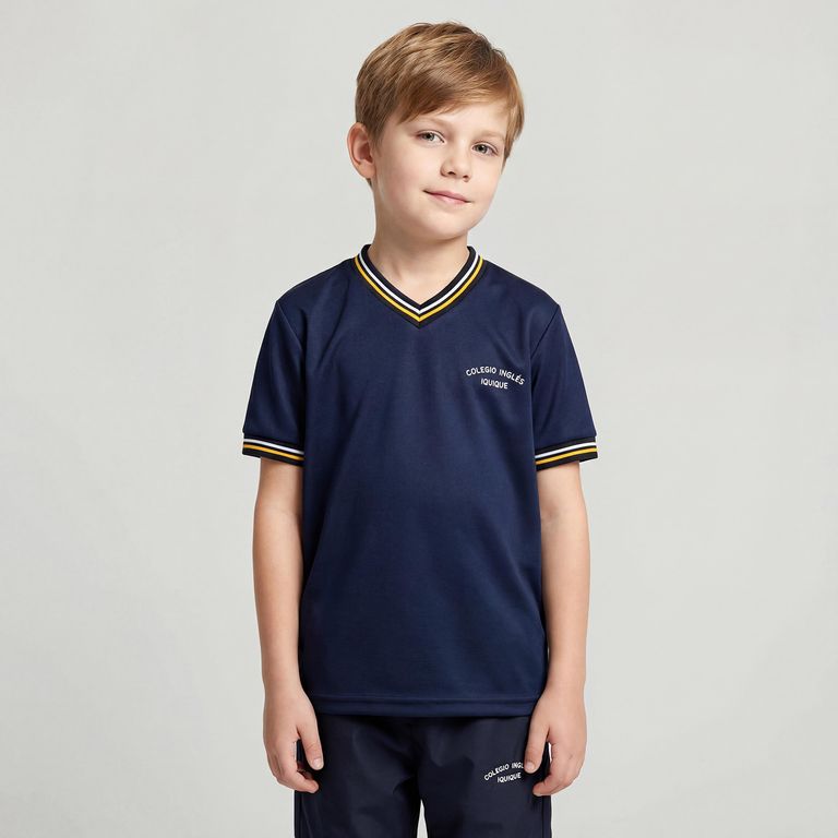Polera Deporte Escolar Unisex Algodón