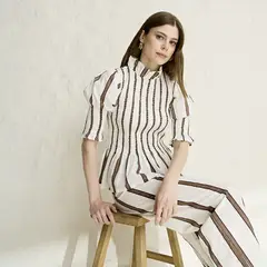 ROSSAMOLA - Blusa Algodón Mujer