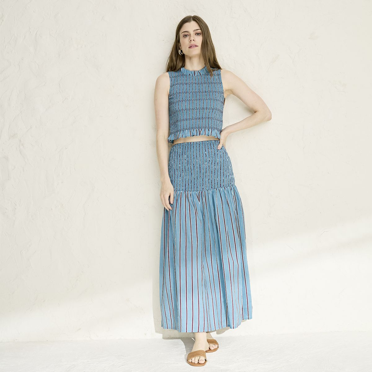 ROSSAMOLA - Falda Alba Mujer Rossamola