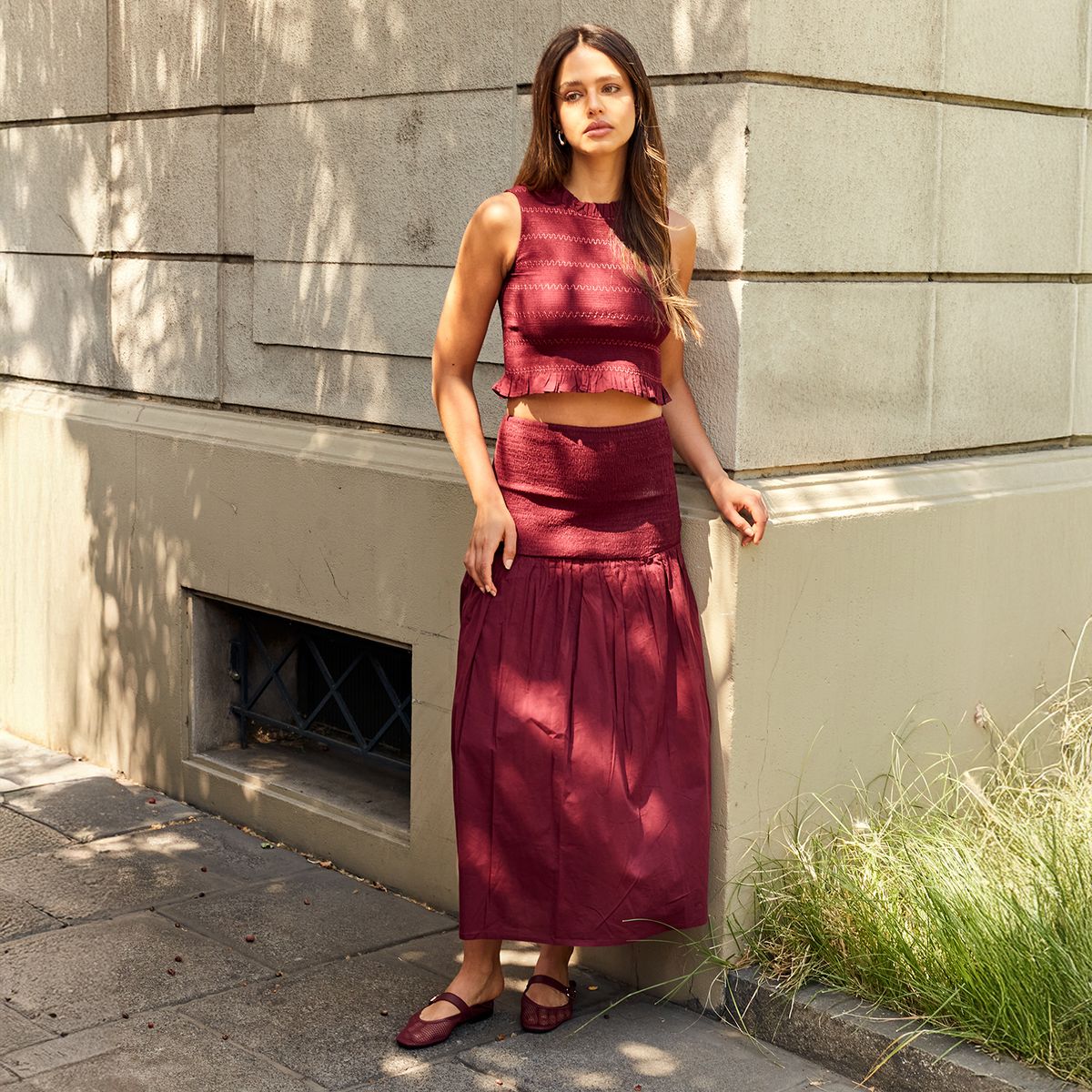 ROSSAMOLA - Falda Alba Mujer Rossamola