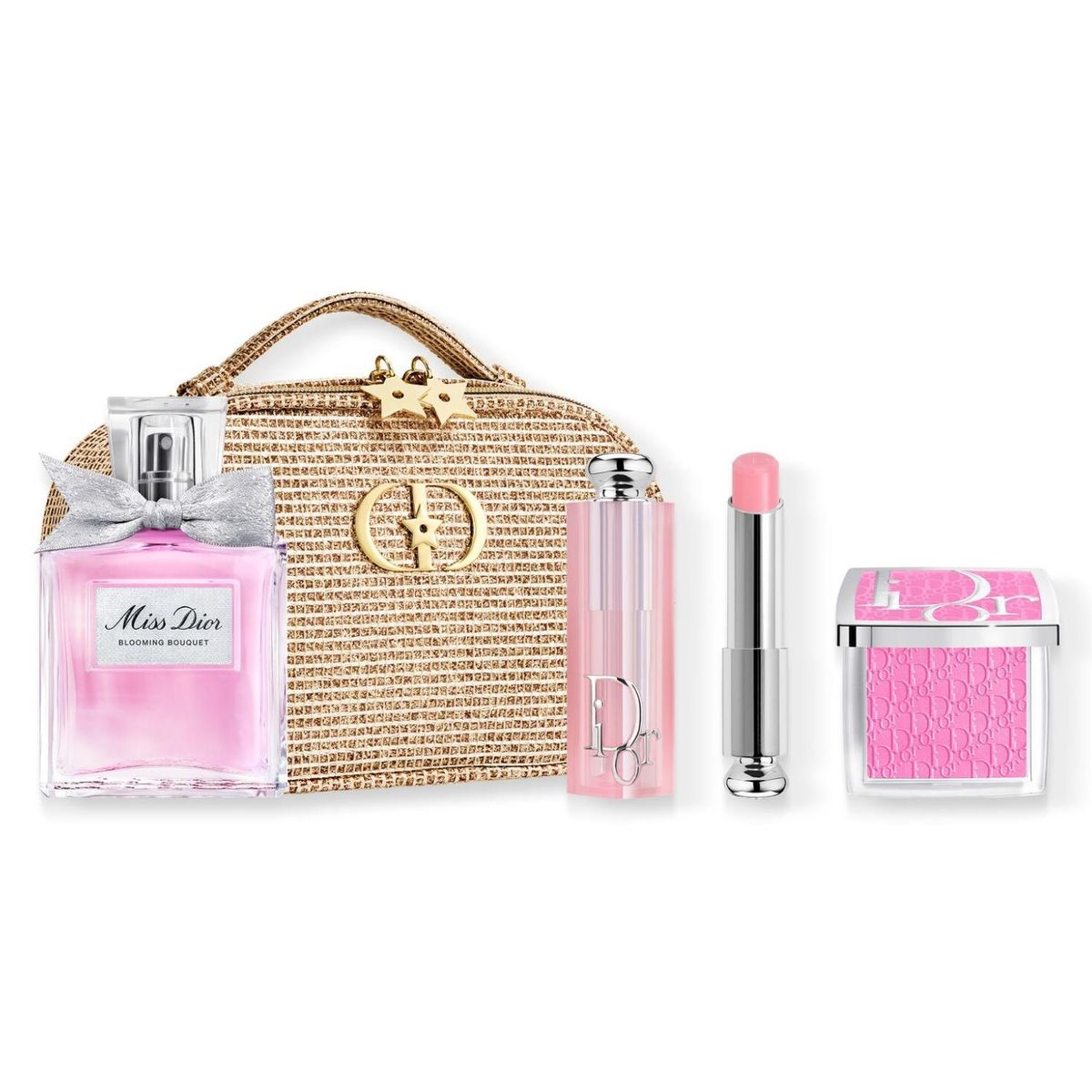 DIOR - Cofre Miss Dior - Blooming Bouquet Eau De Toilette 50Ml, Lip Glow Y Backstage Rosy Glow