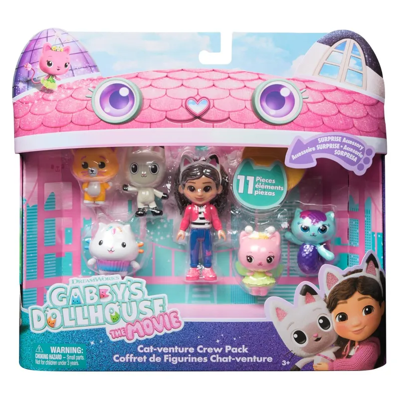 GABBYS DOLLHOUSE - Gdh Pelicula Figuras Giftse Gabbys Dollhouse