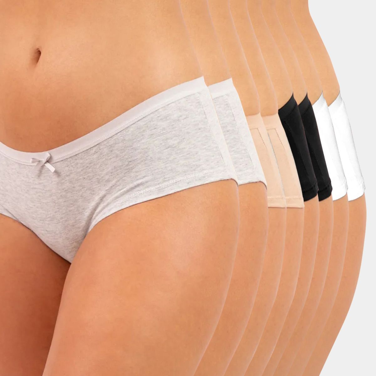 PALMERS - Pack de 8 Calzón Pantaleta Mujer Palmers