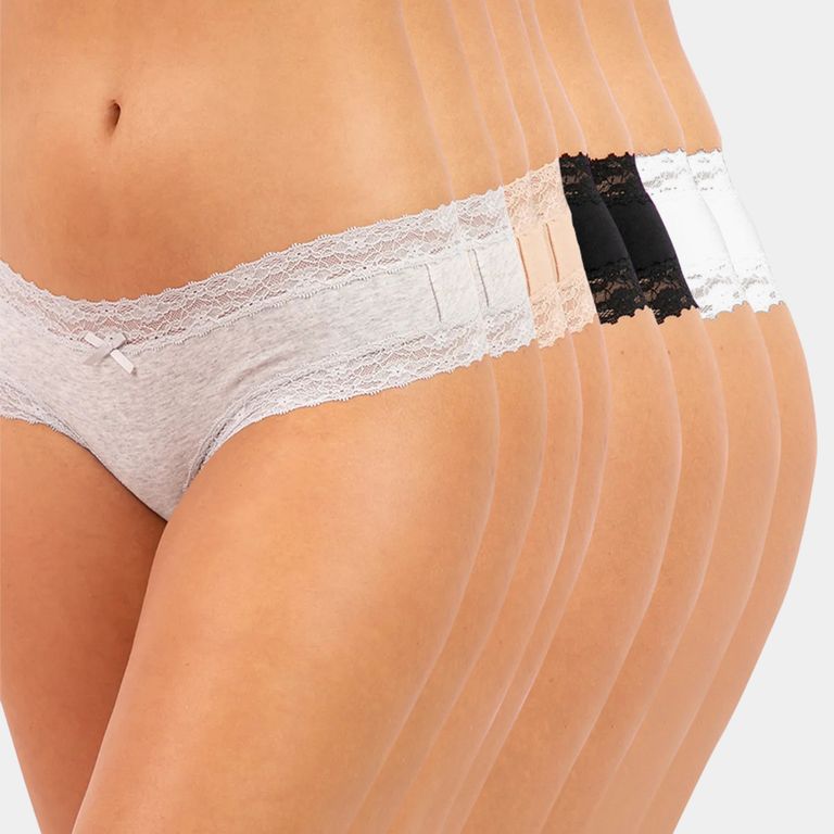 Pack de 8 Calzón Colaless Mujer