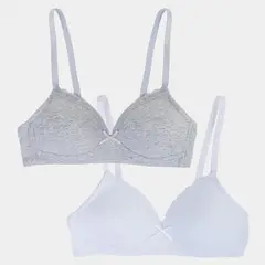 PALMERS - Pack De 2 Sostenes Niña Algodón