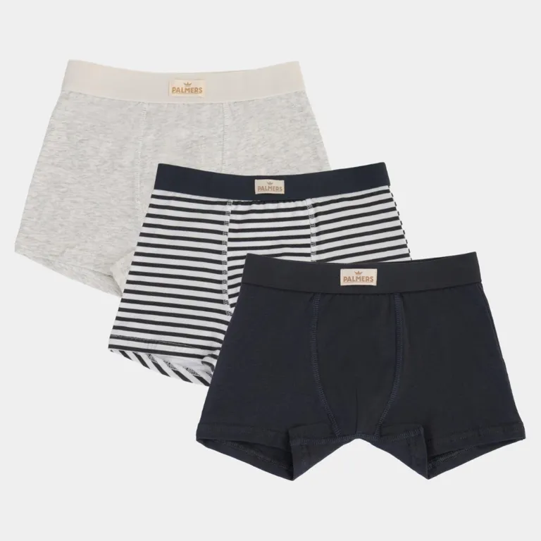 Pack De 3 Boxers Niño Algodón