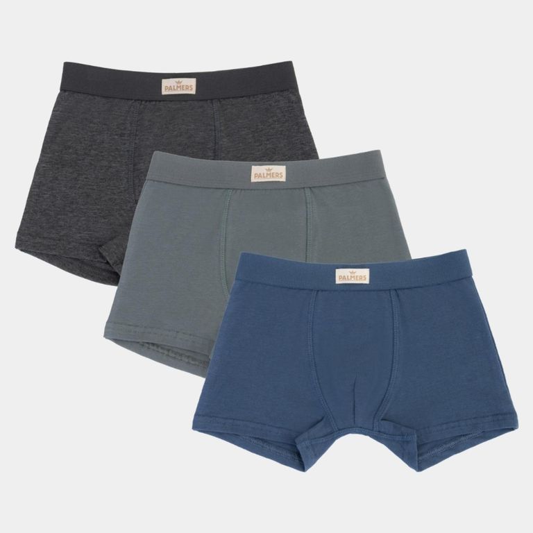 Pack De 3 Boxers Niño Algodón