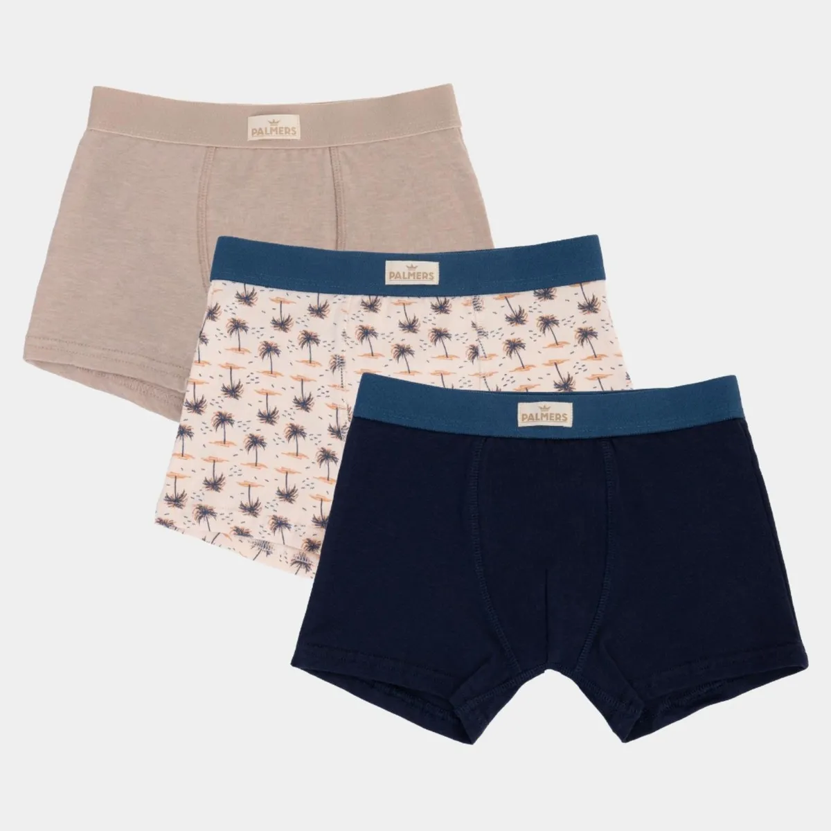 PALMERS - Pack De 3 Boxers Niño Algodón Palmers