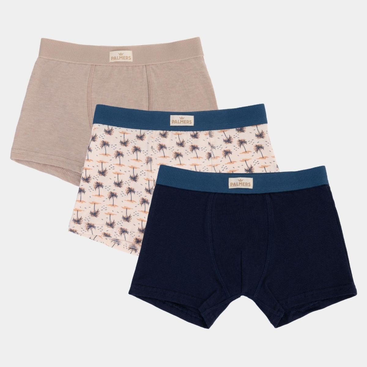 PALMERS - Pack De 3 Boxers Niño Algodón Palmers