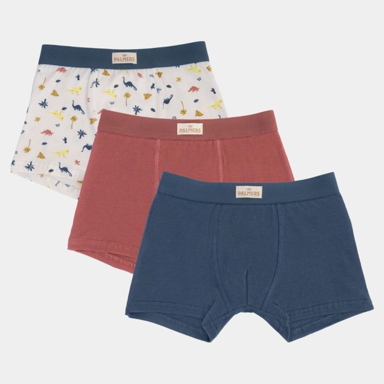 Pack De 3 Boxers Niño Algodón
