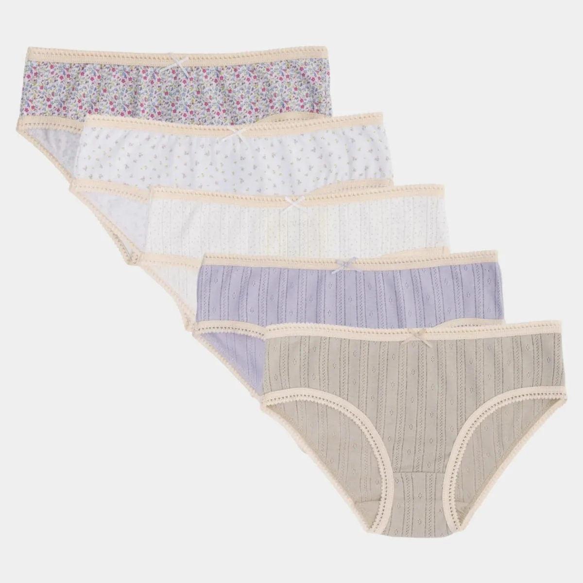 PALMERS - Pack De 5 Calzones Niña Algodón Palmers