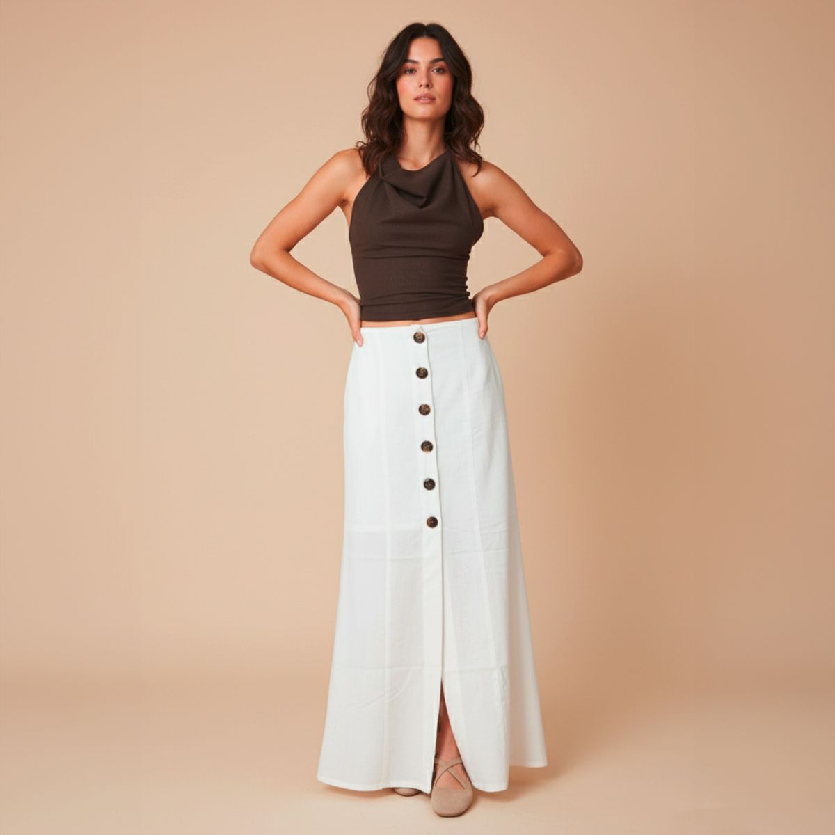 OCHI & CO - Falda Algodón Mujer Ochi & Co