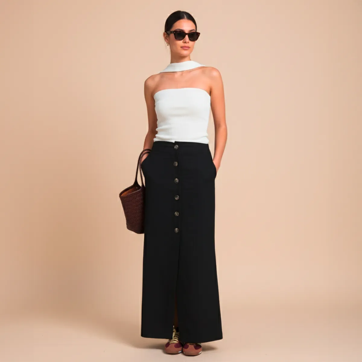 OCHI & CO - Falda Algodón Mujer Ochi & Co