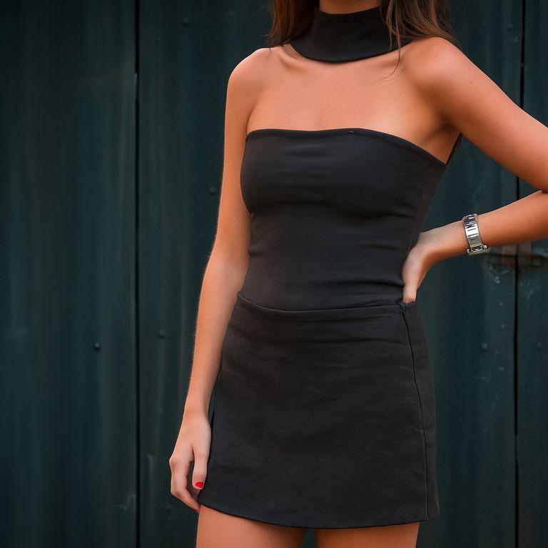 OCHI AND CO Falda Algodón Mujer
