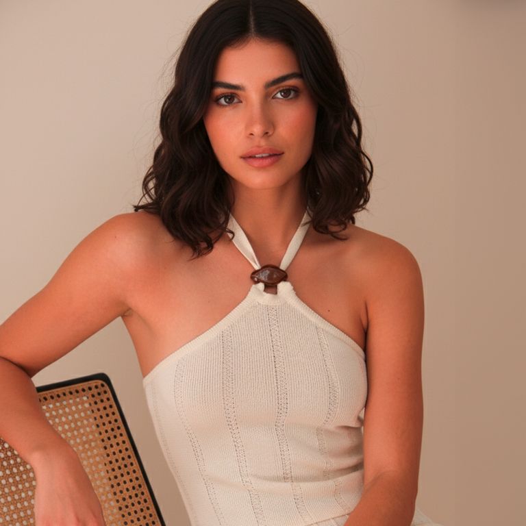 Vestido Algodón Mujer