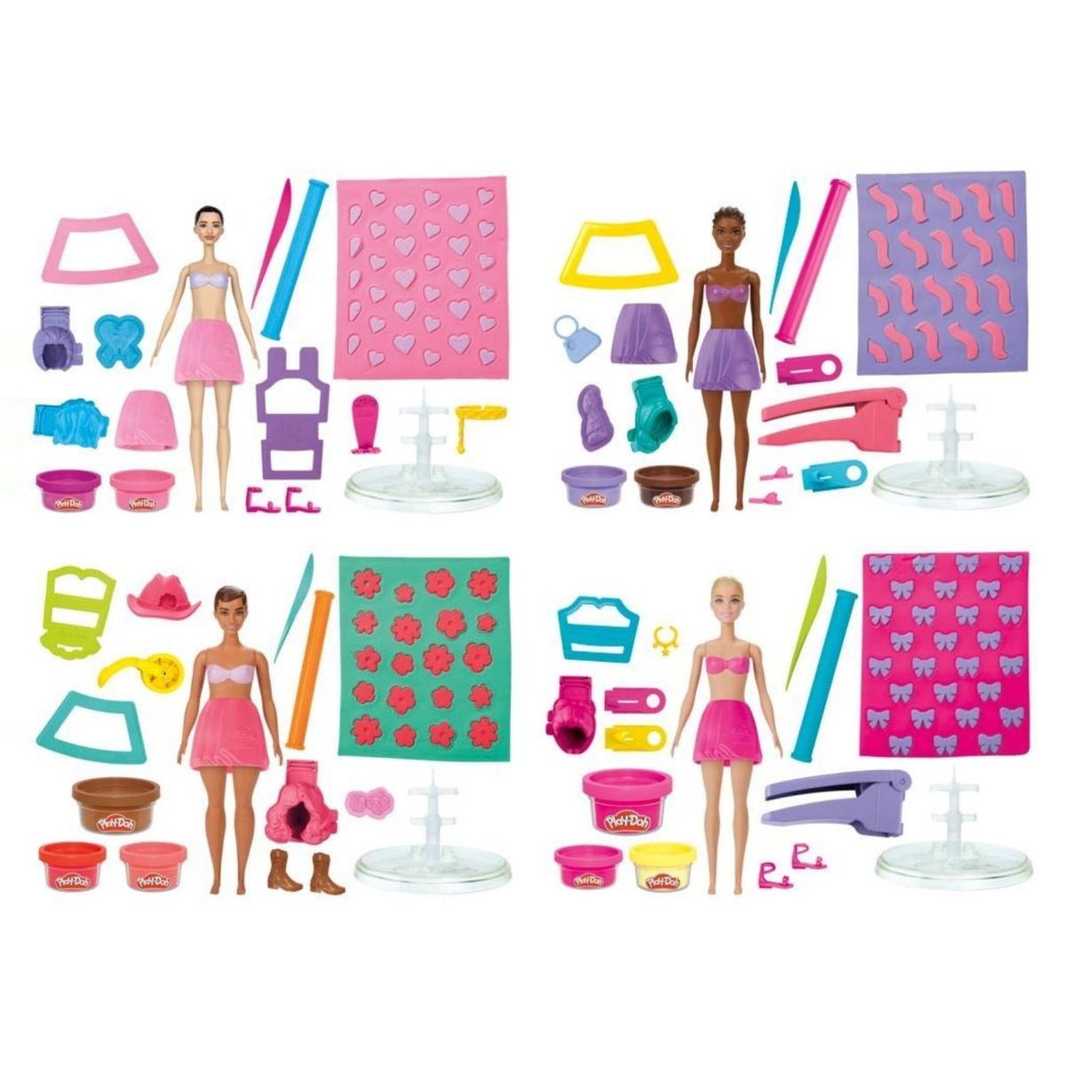 PLAY DOH - Barbie Designer Dolls Ast Play Doh