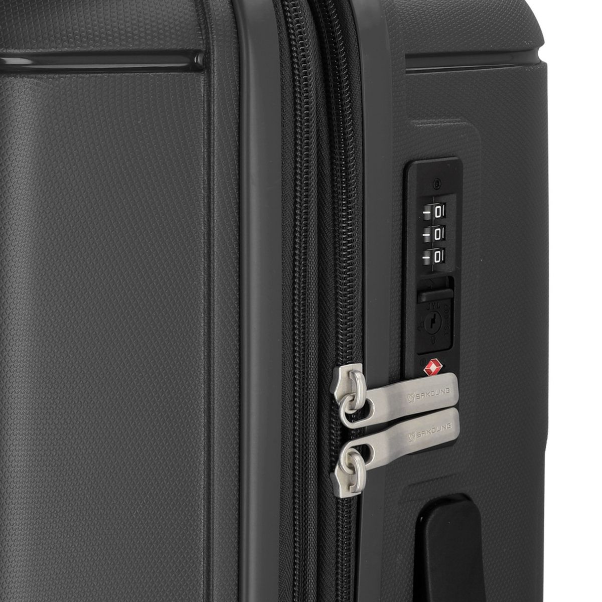 SAXOLINE - Maleta Mediana Fortress 2.0 Negro Saxoline