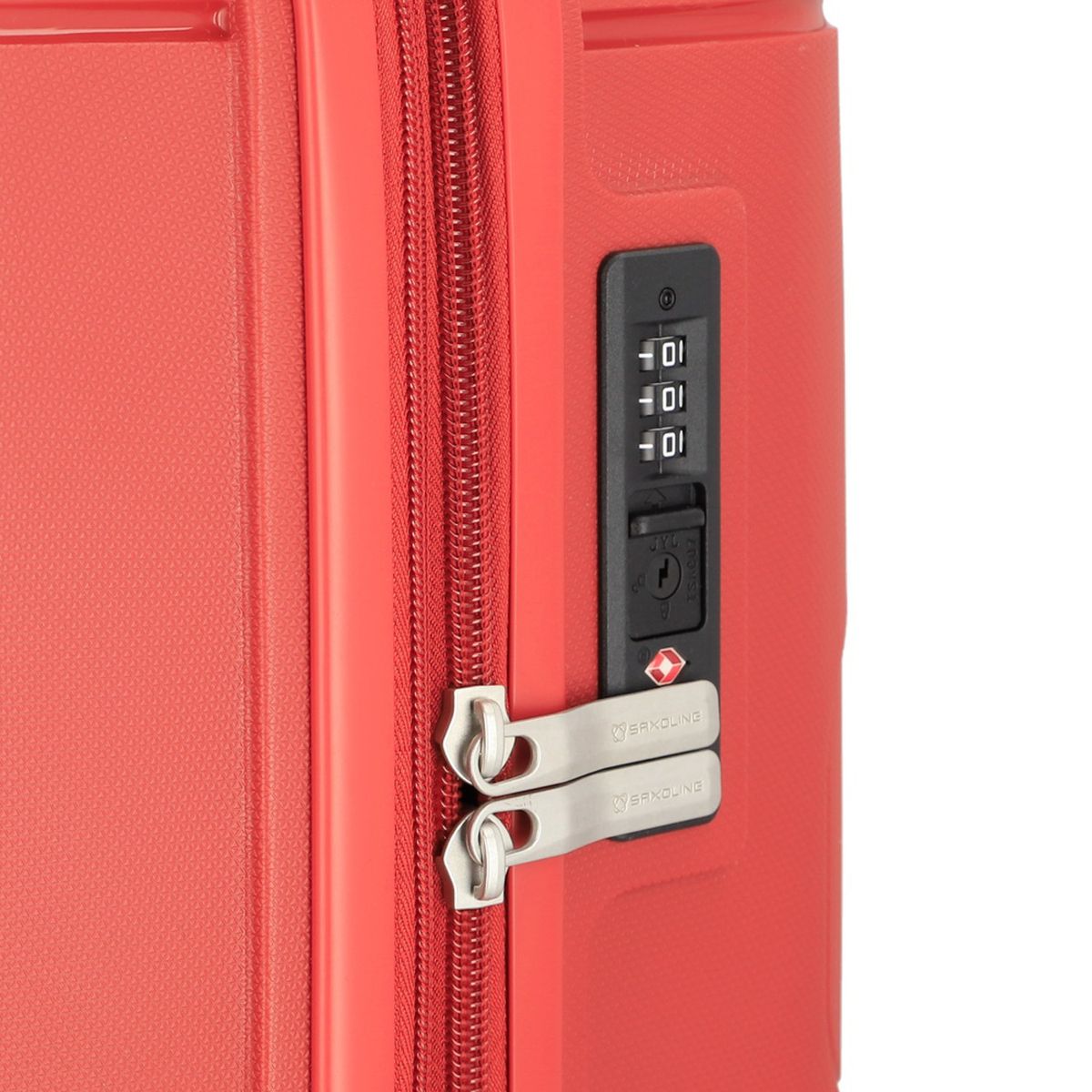 SAXOLINE - Maleta De Cabina Fortress 2.0 Rojo Saxoline