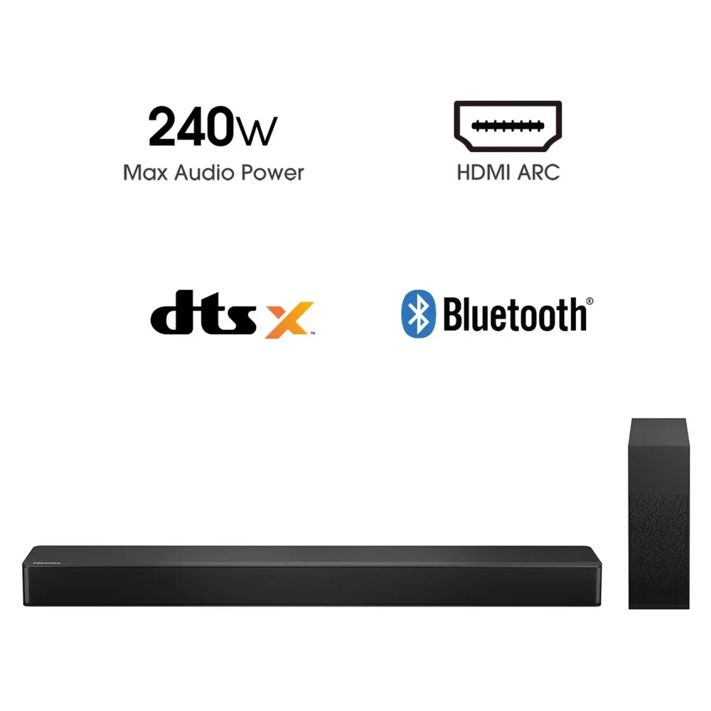 Hisense Soundbar HS2100 Negro, foto 10