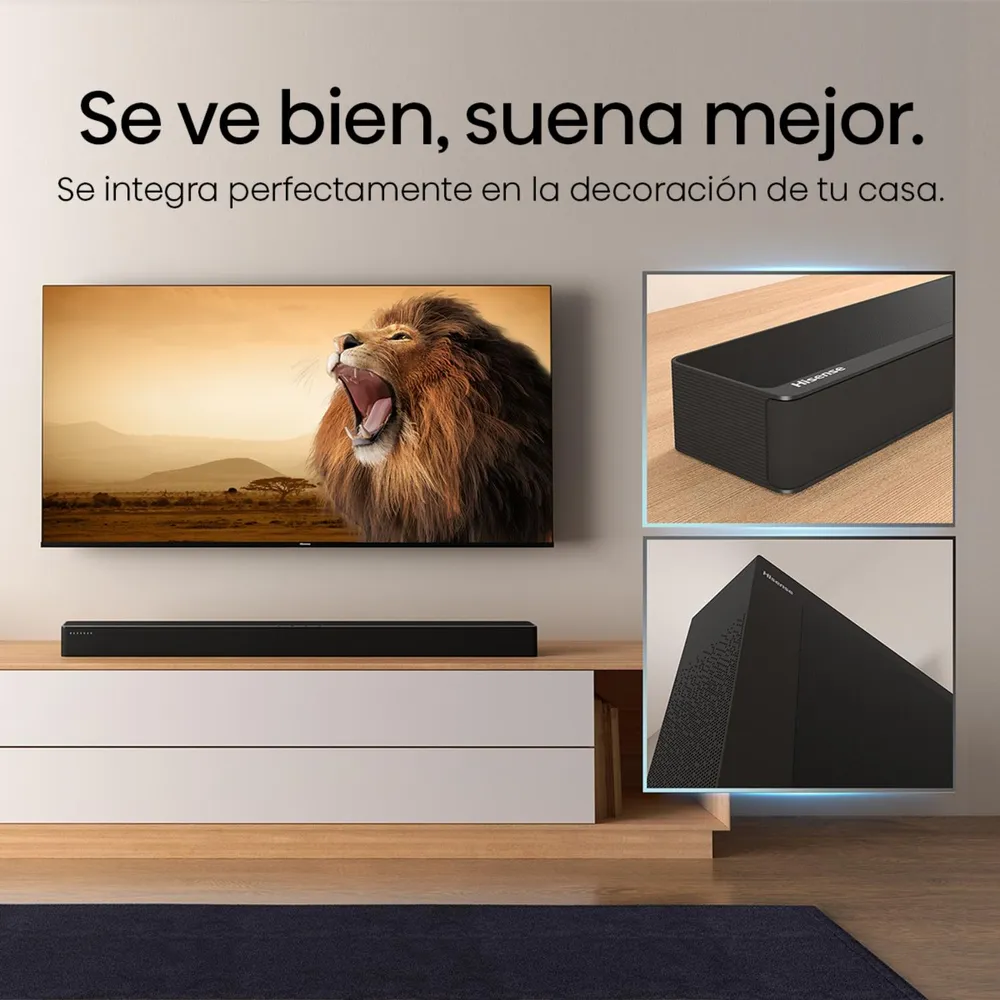 Hisense Soundbar HS2100 Negro, foto 12