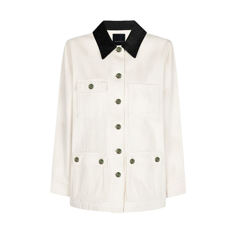 MALVA - Chaqueta Algodón Mujer Malva