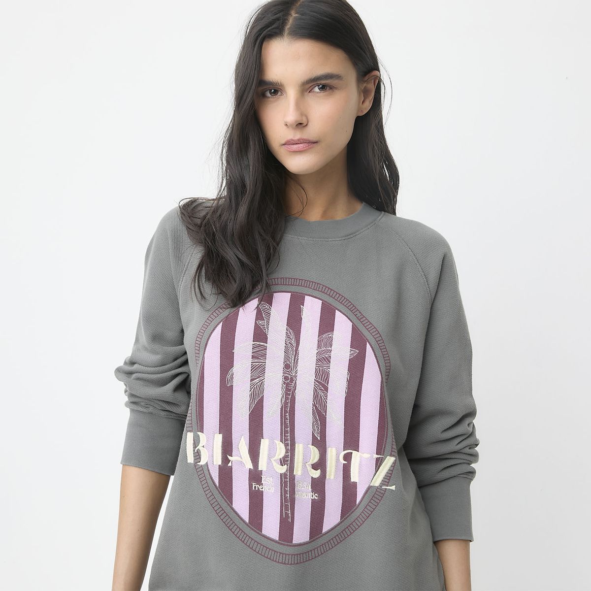 MALVA - Polerón Algodón Mujer Malva