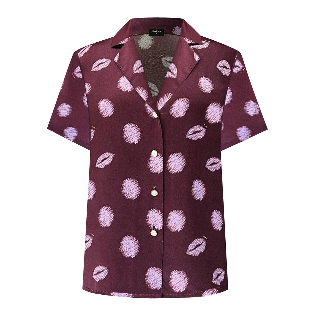 MALVA - Blusa Mujer Malva