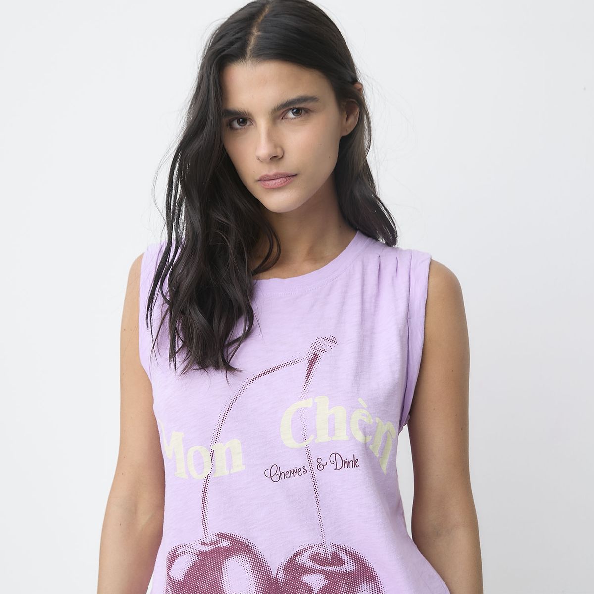 MALVA - Polera Algodón Mujer Malva