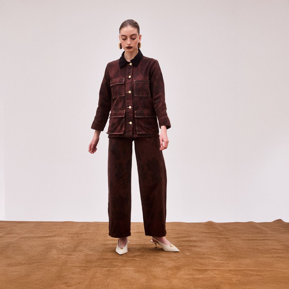 MALVA - Chaqueta Algodón Mujer Malva