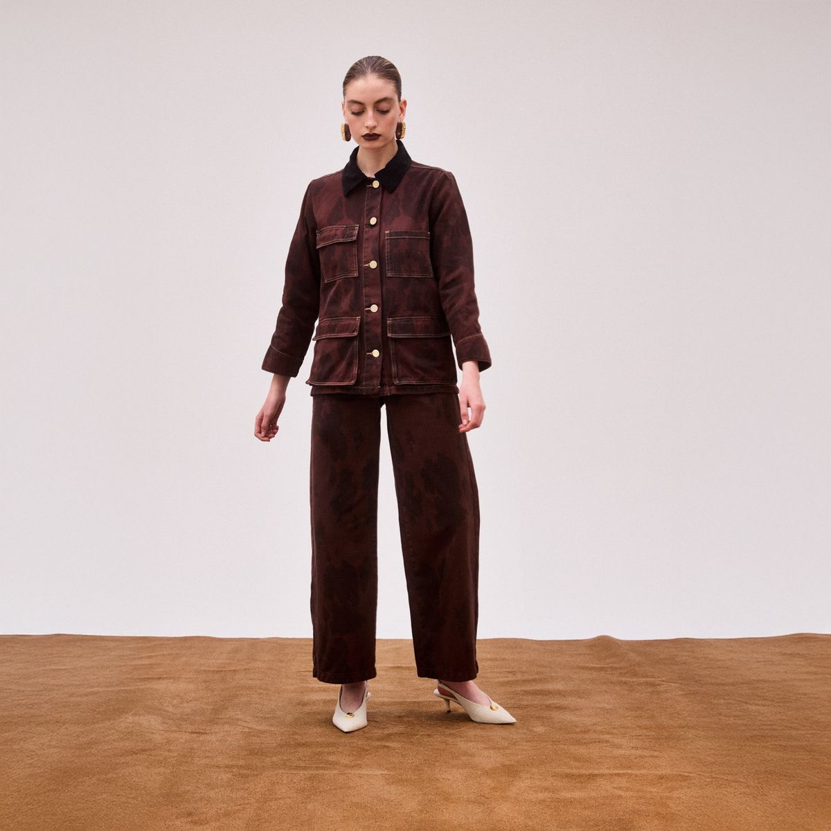 MALVA - Pantalón Algodón Mujer Malva