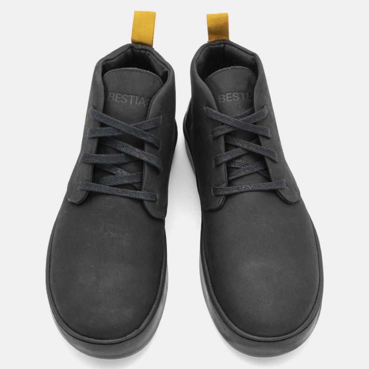 BESTIAS - Zapato Casual Hombre Cuero Negro Bestias