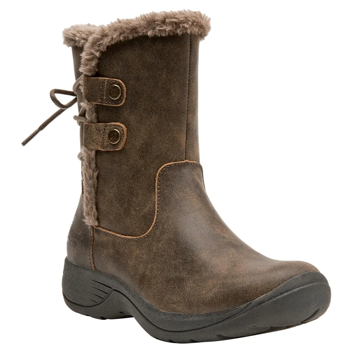 PANAMA JACK - Bota Mujer Cuero Café Panama Jack