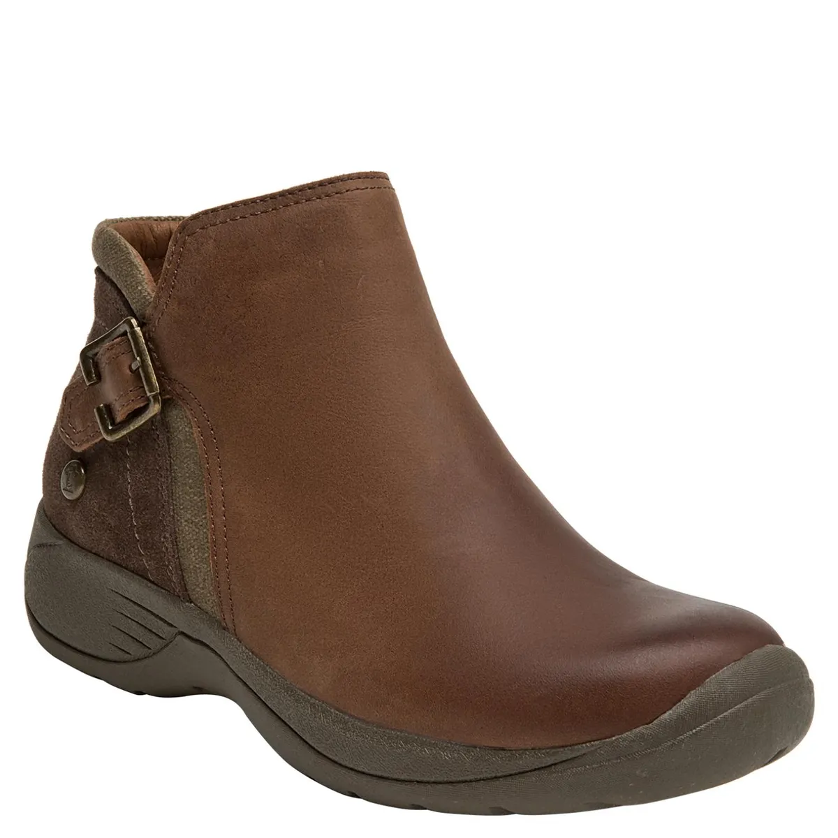 PANAMA JACK - Botin Mujer Cuero Café Panama Jack