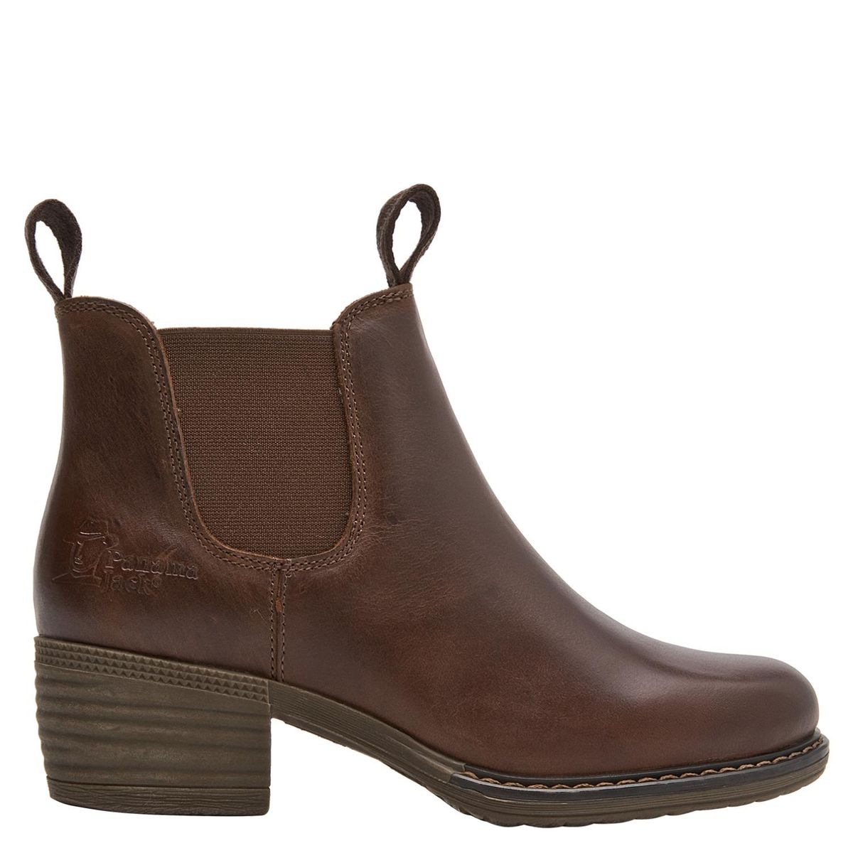 PANAMA JACK - Botin Mujer Cuero Café Oscuro Panama Jack