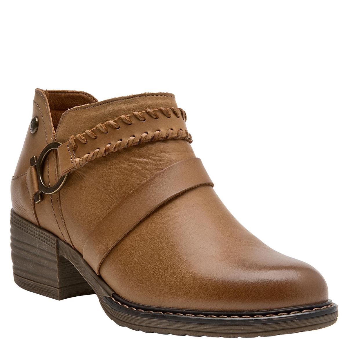 PANAMA JACK - Botin Mujer Cuero Caramelo Panama Jack