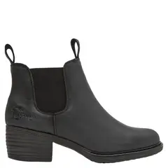 PANAMA JACK - Botin Mujer Cuero Negro