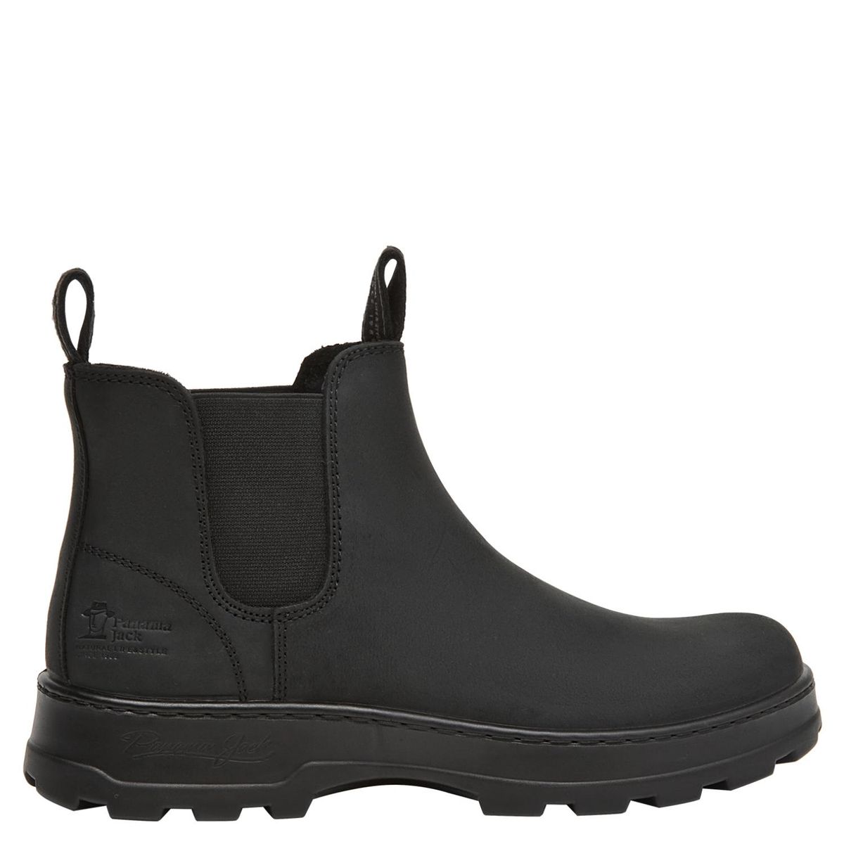 PANAMA JACK - Botin Mujer Cuero Negro Panama Jack