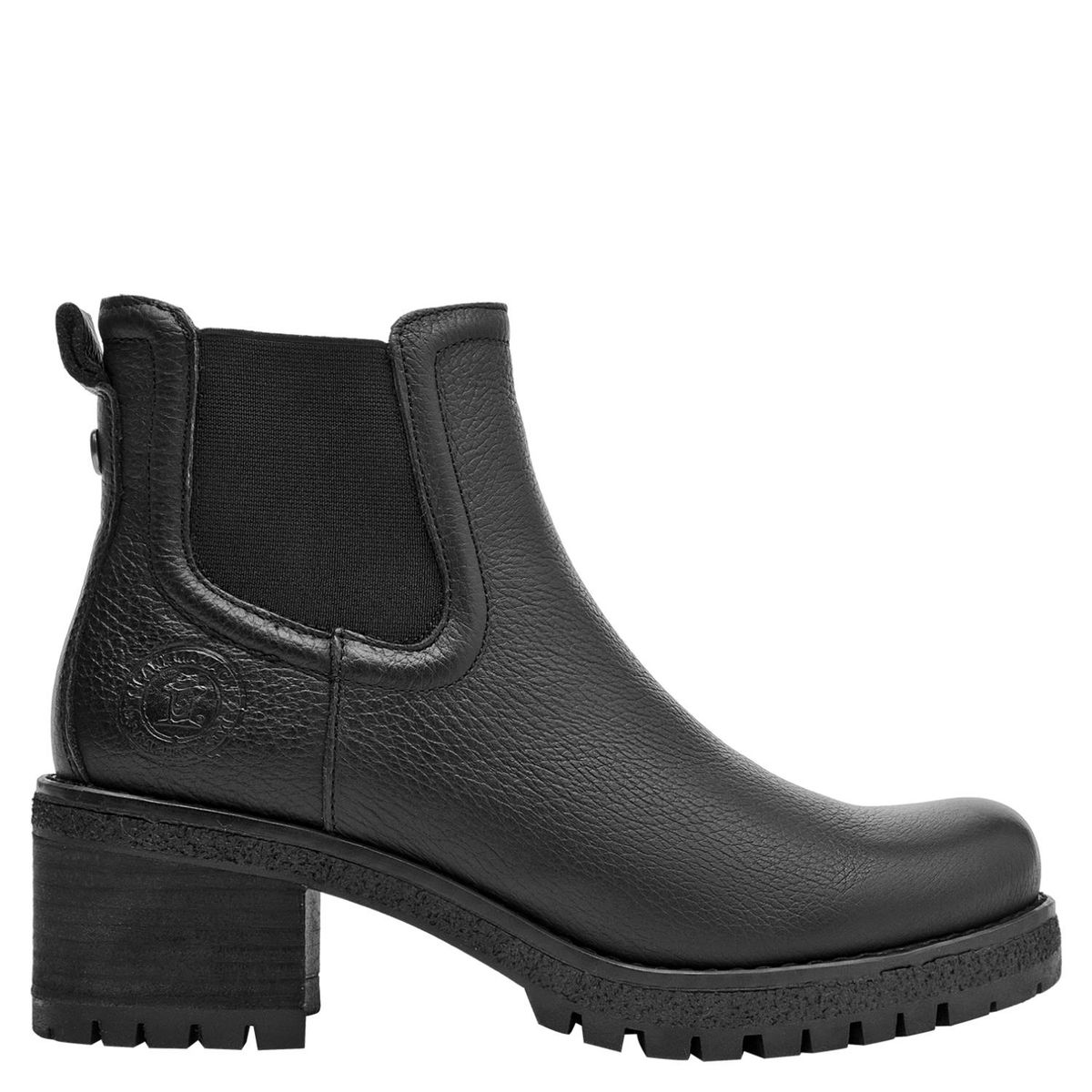 PANAMA JACK - Botin Mujer Cuero Negro Panama Jack