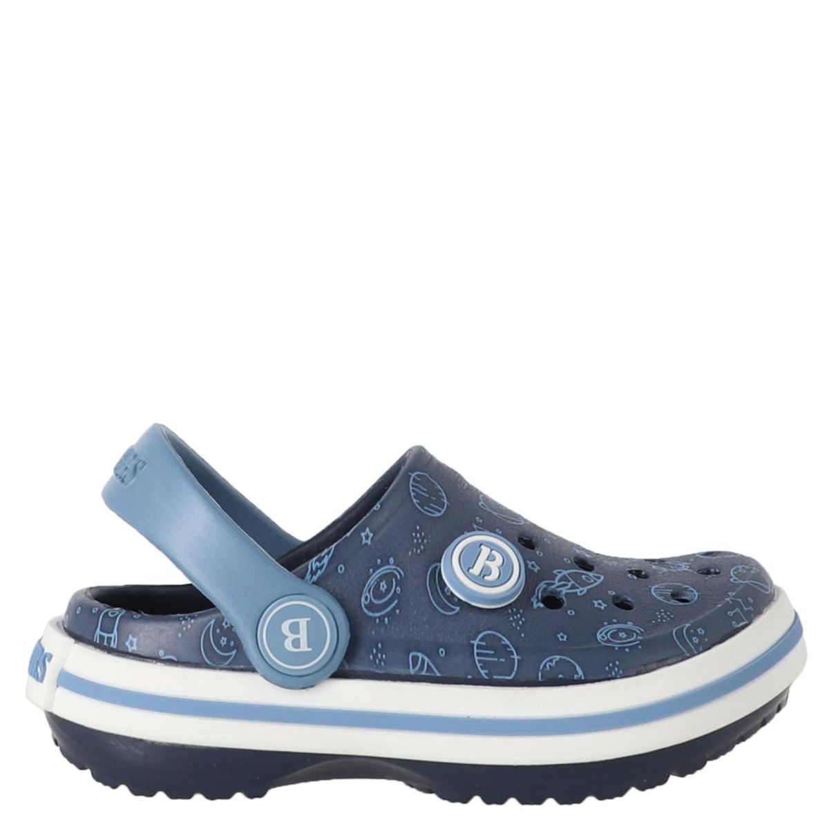 BAMERS - Zuecos Unisex Niño Azul (19 A 24) Bamers