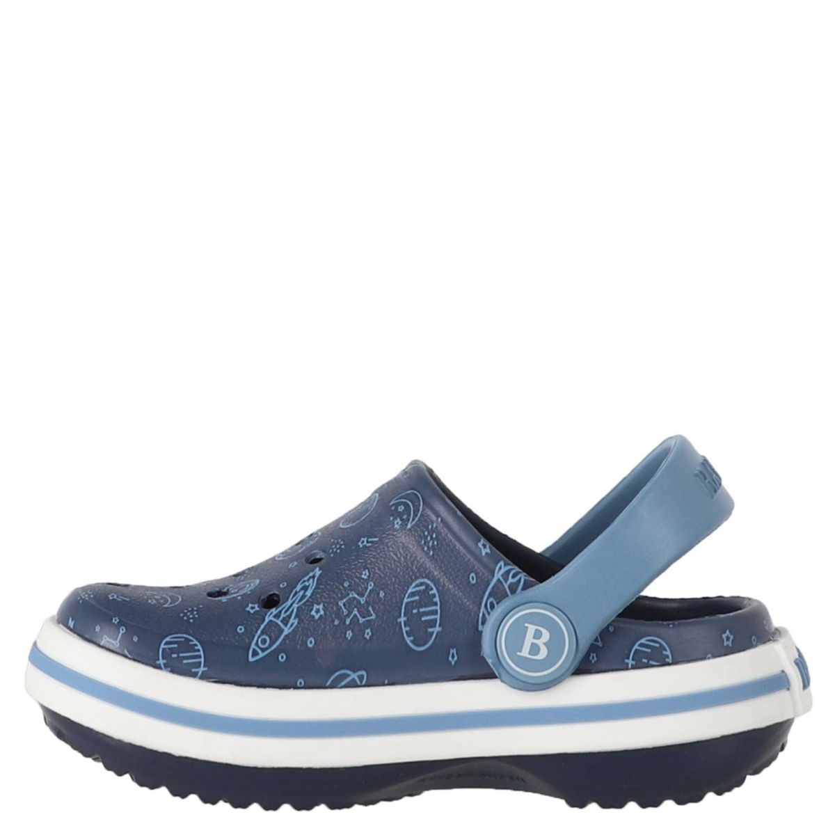 BAMERS - Zuecos Unisex Niño Azul (19 A 24) Bamers