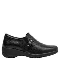 16 HRS - Zapato Casual Mujer Cuero Negro