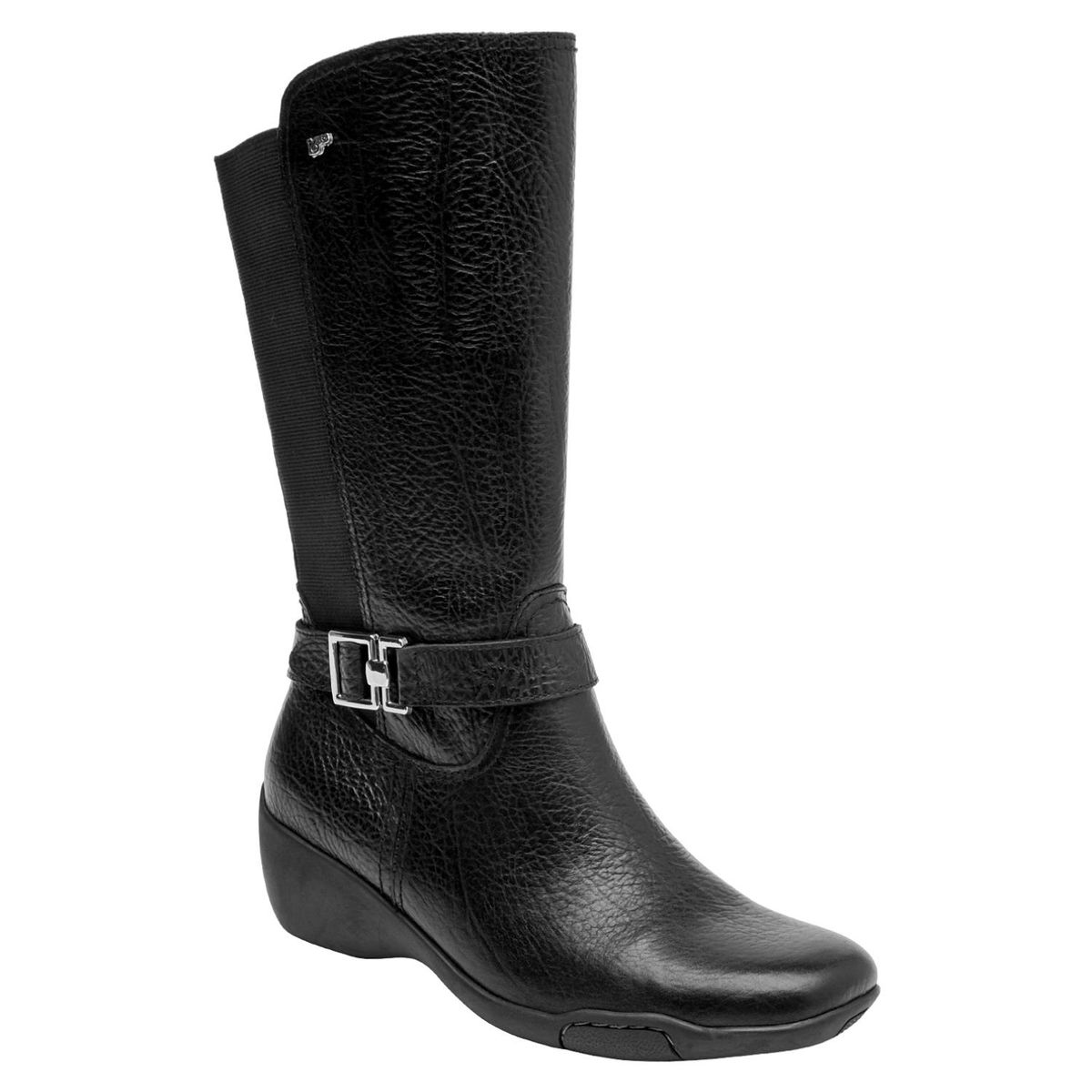 16 HRS - Bota Mujer Cuero Negro 16 Hrs