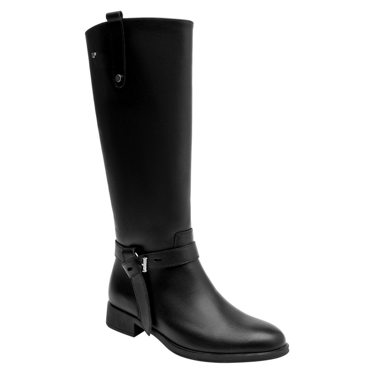 16 HRS - Bota Mujer Cuero Negro 16 Hrs
