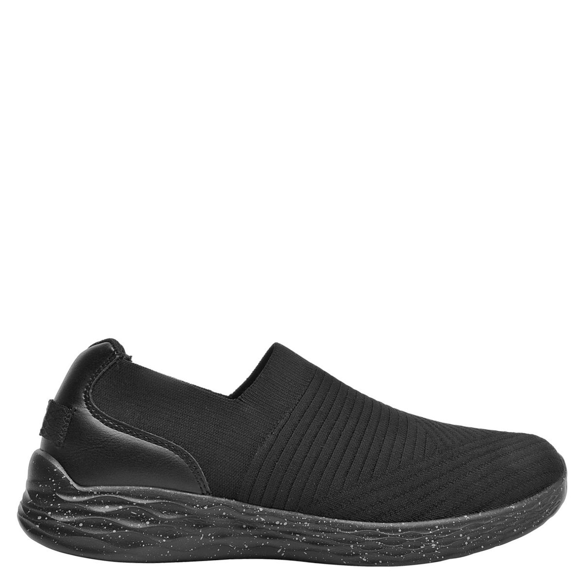 16 HRS - Zapatilla Urbana Mujer Cuero Negro 16 Hrs