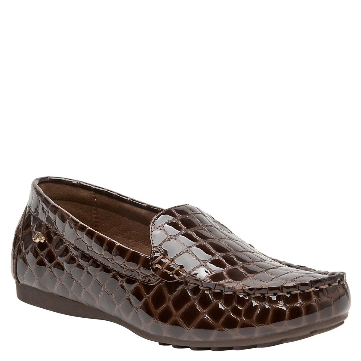 16 HRS - Zapato Casual Mujer Cuero Café 16 Hrs