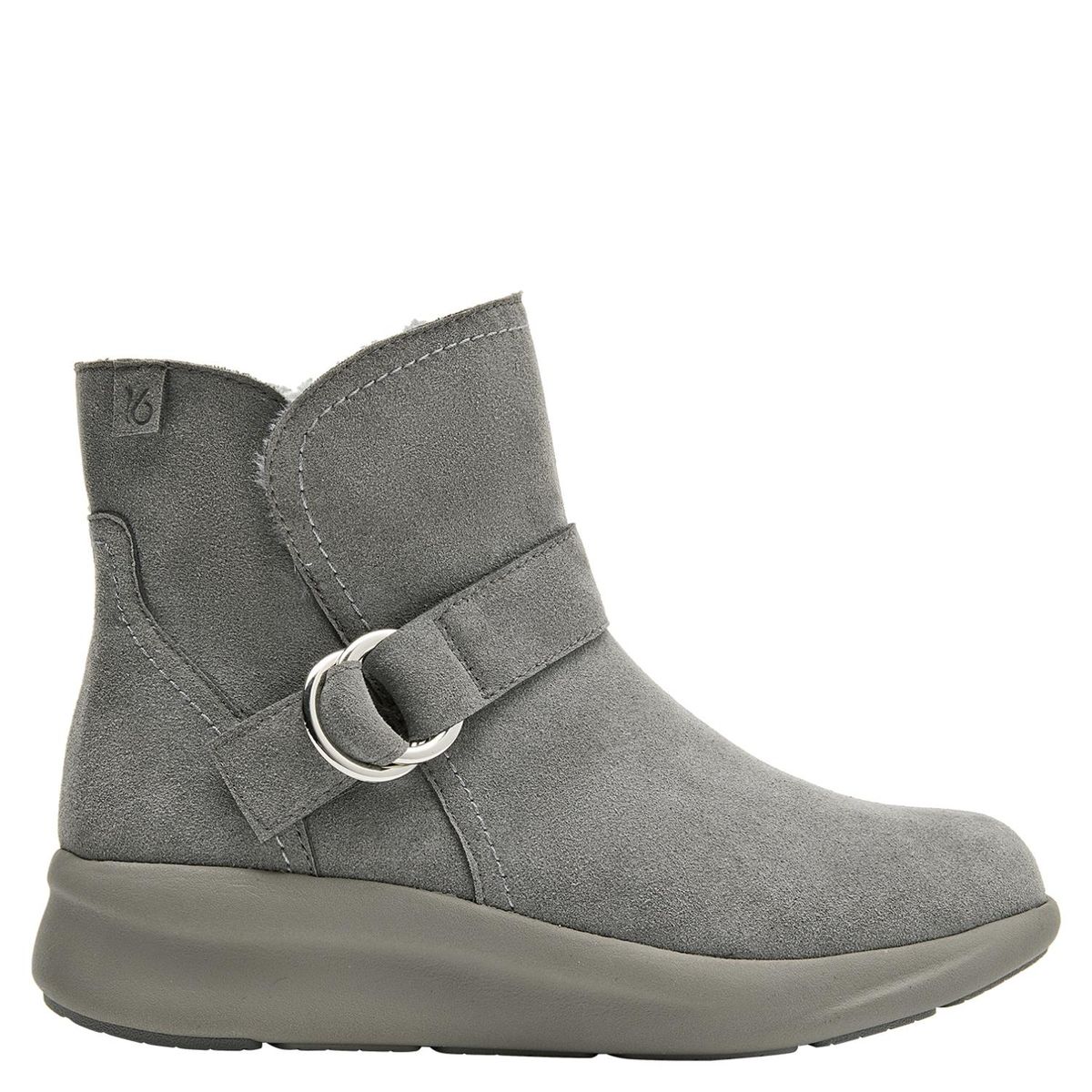 16 HRS - Botin Mujer Cuero Gris 16 Hrs