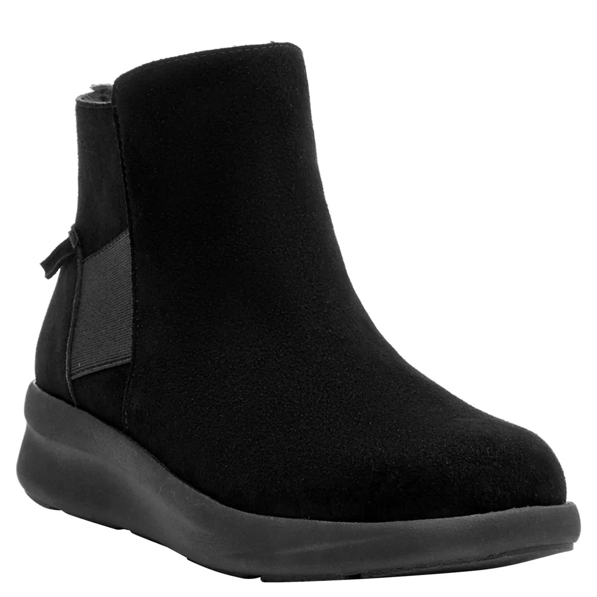 16 HRS - Botin Mujer Cuero Negro 16 Hrs