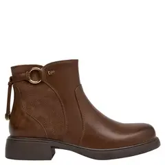 16 HRS - Botin Mujer Cuero Café